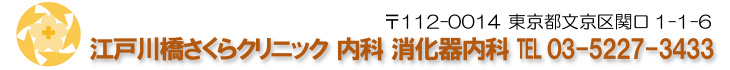 江戸川橋さくらクリニック　内科　消化器内科